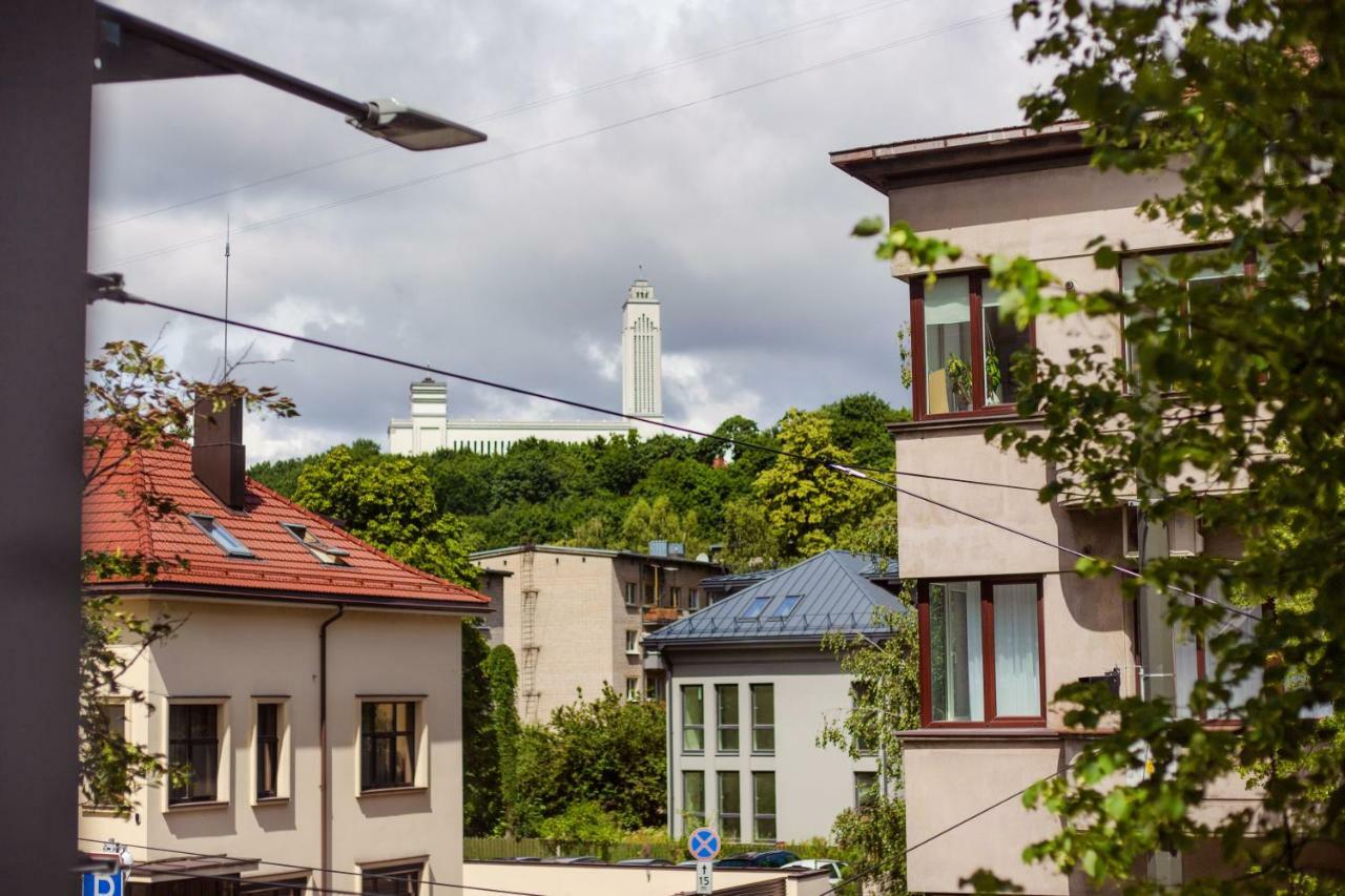 شقة Telegrafas Lofts Centre Of Kaunas By Strazdo Telegrafas المظهر الخارجي الصورة